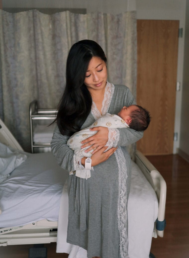 maternity robe beth israel hospital birth photos